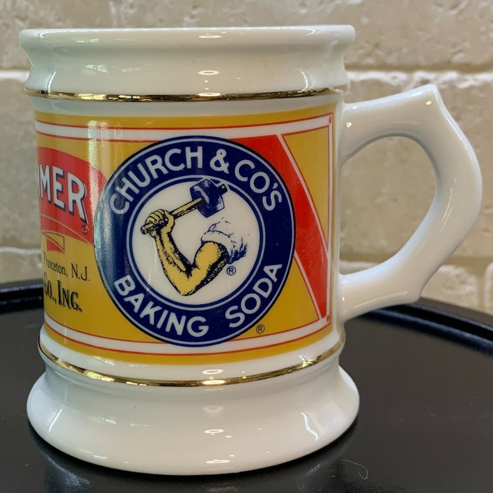 Franklin Mint Vintage ARM & HAMMER Porcelain Mug Franklin Mint The Corner Store